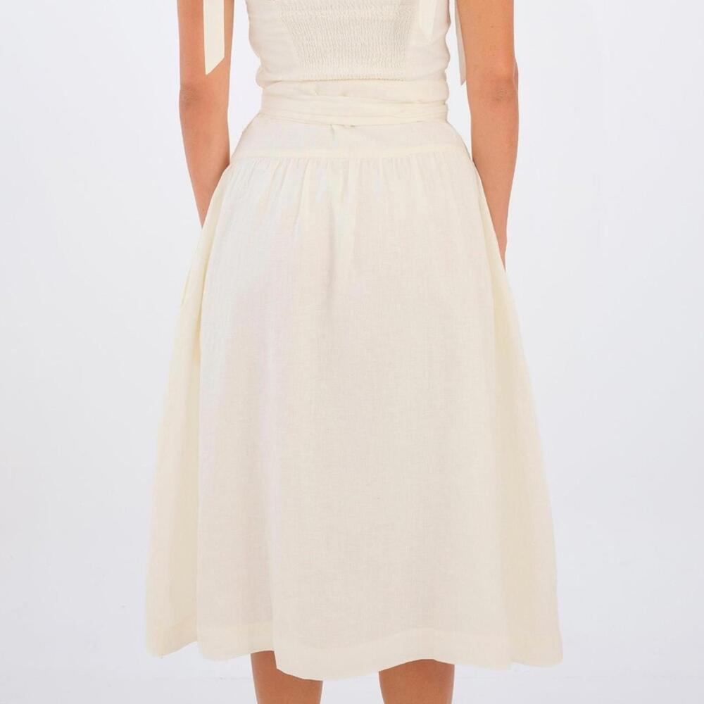 Desert queen linen skirt - Picture 3 of 8